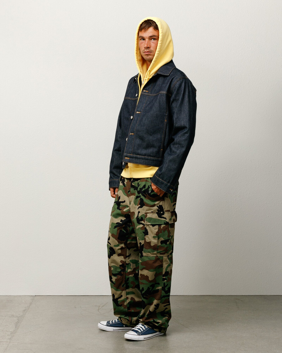 truckerjacke aus denim