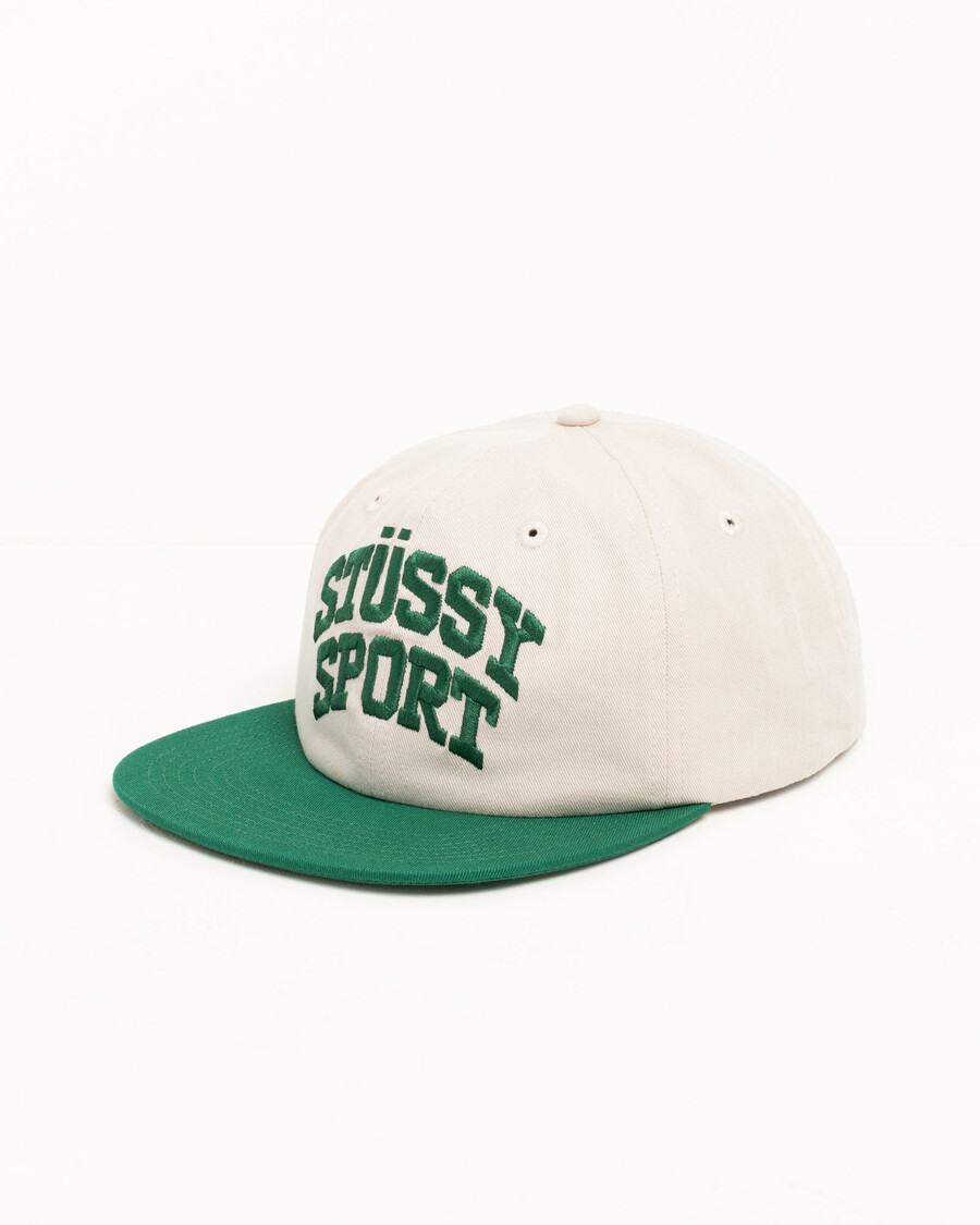 stüssy sport snapback-rückseite mit mittlerer tiefe