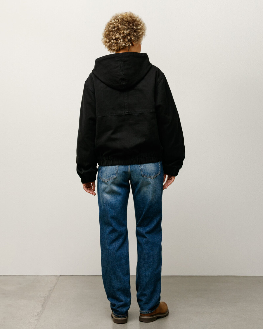 isolierte arbeitsjacke aus canvas