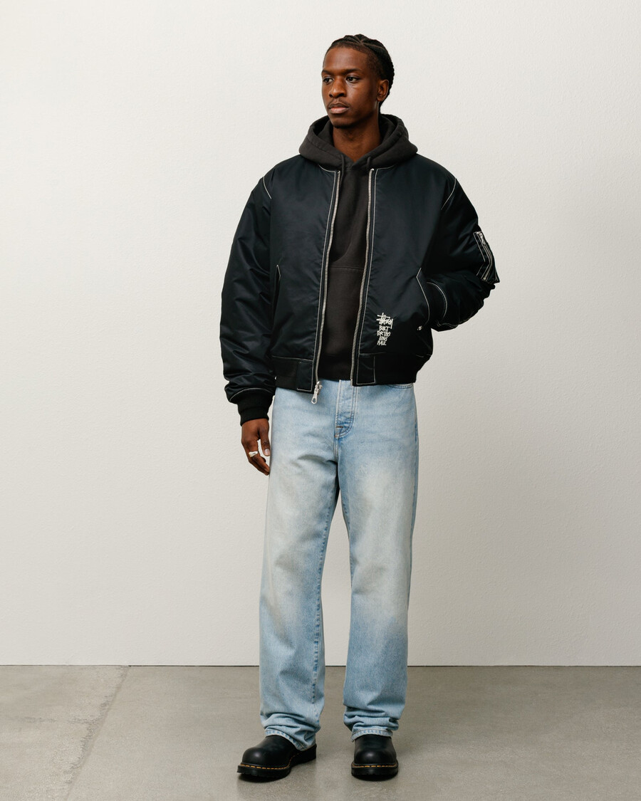 gefertigte wendbare bomberjacke