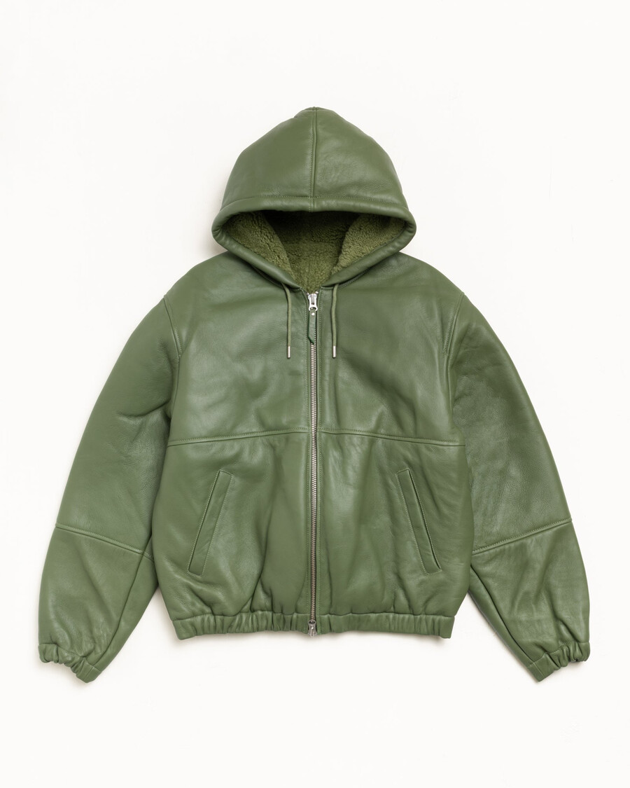 arbeitsjacke aus lammfell