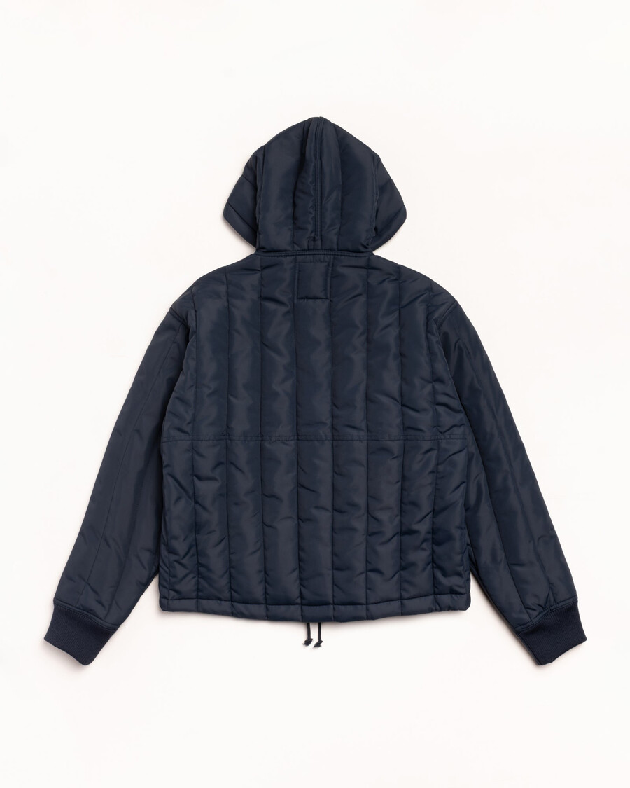 gesteppte nylon-arbeitsjacke
