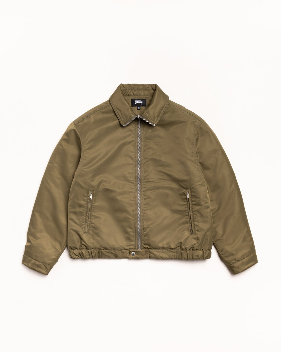 fleecegefütterte reißverschlussjacke
