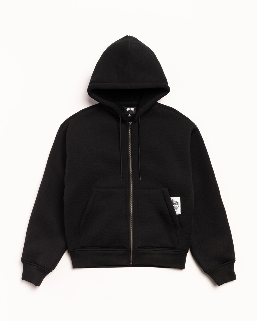 bonded sherpa hoodie