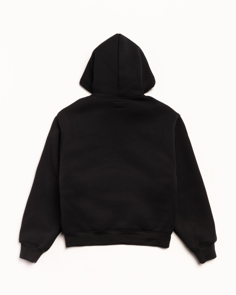 bonded sherpa hoodie