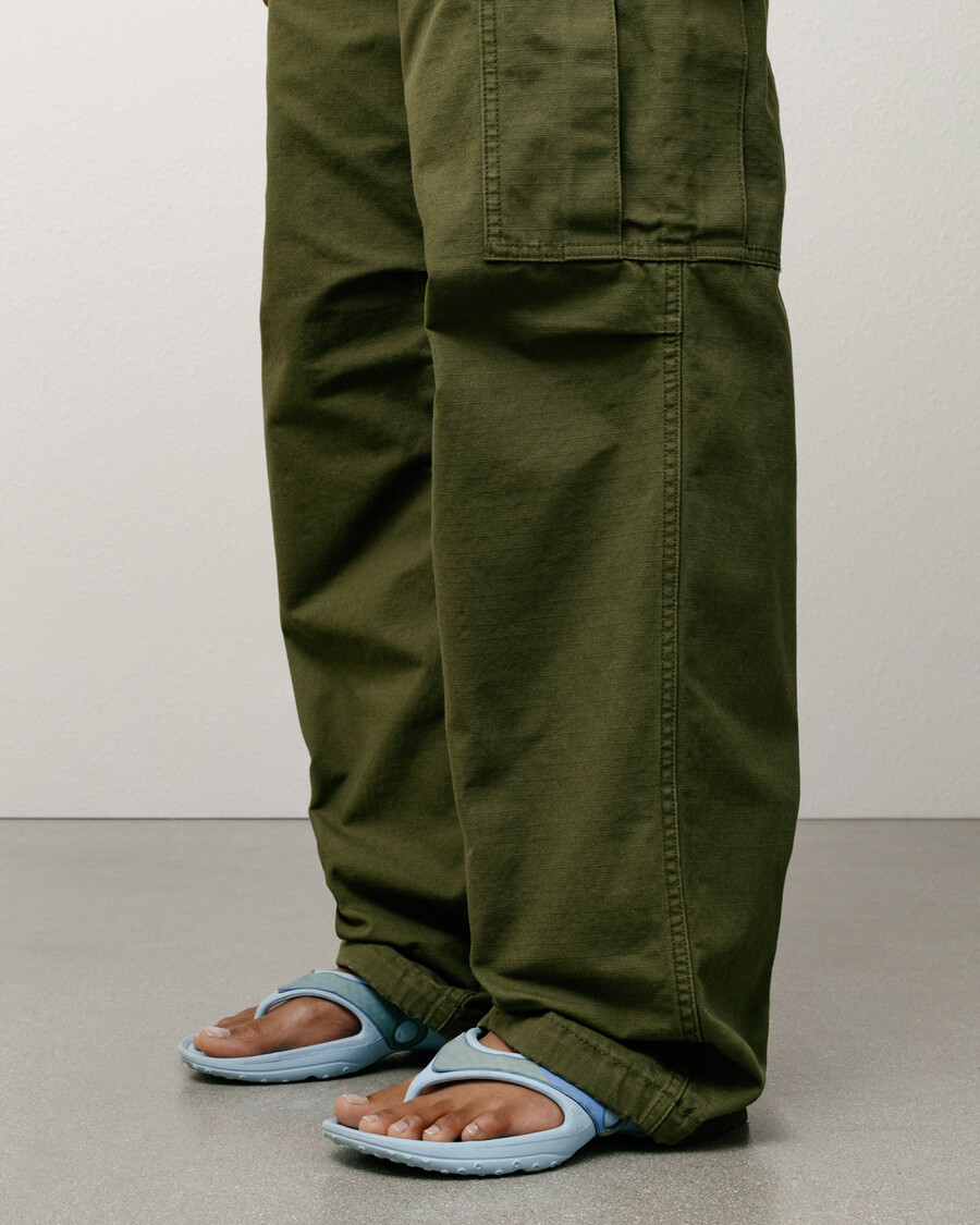 militär-cargohose aus ripstop-gewebe