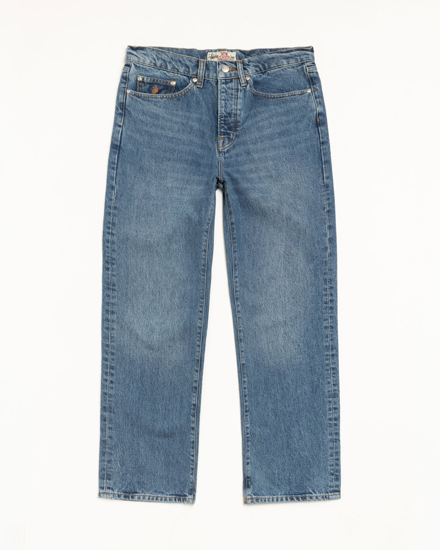neuer klassischer jeans-denim