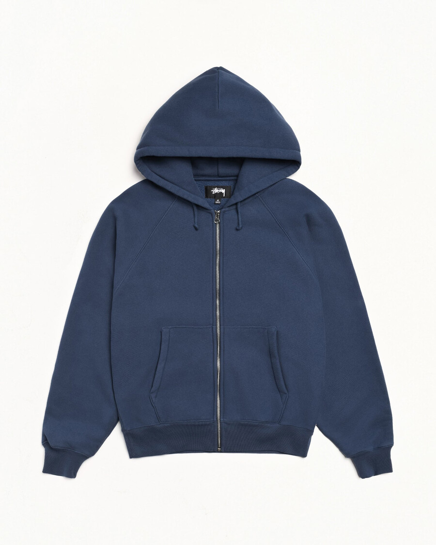 lässiger kapuzenpullover mit reißverschluss