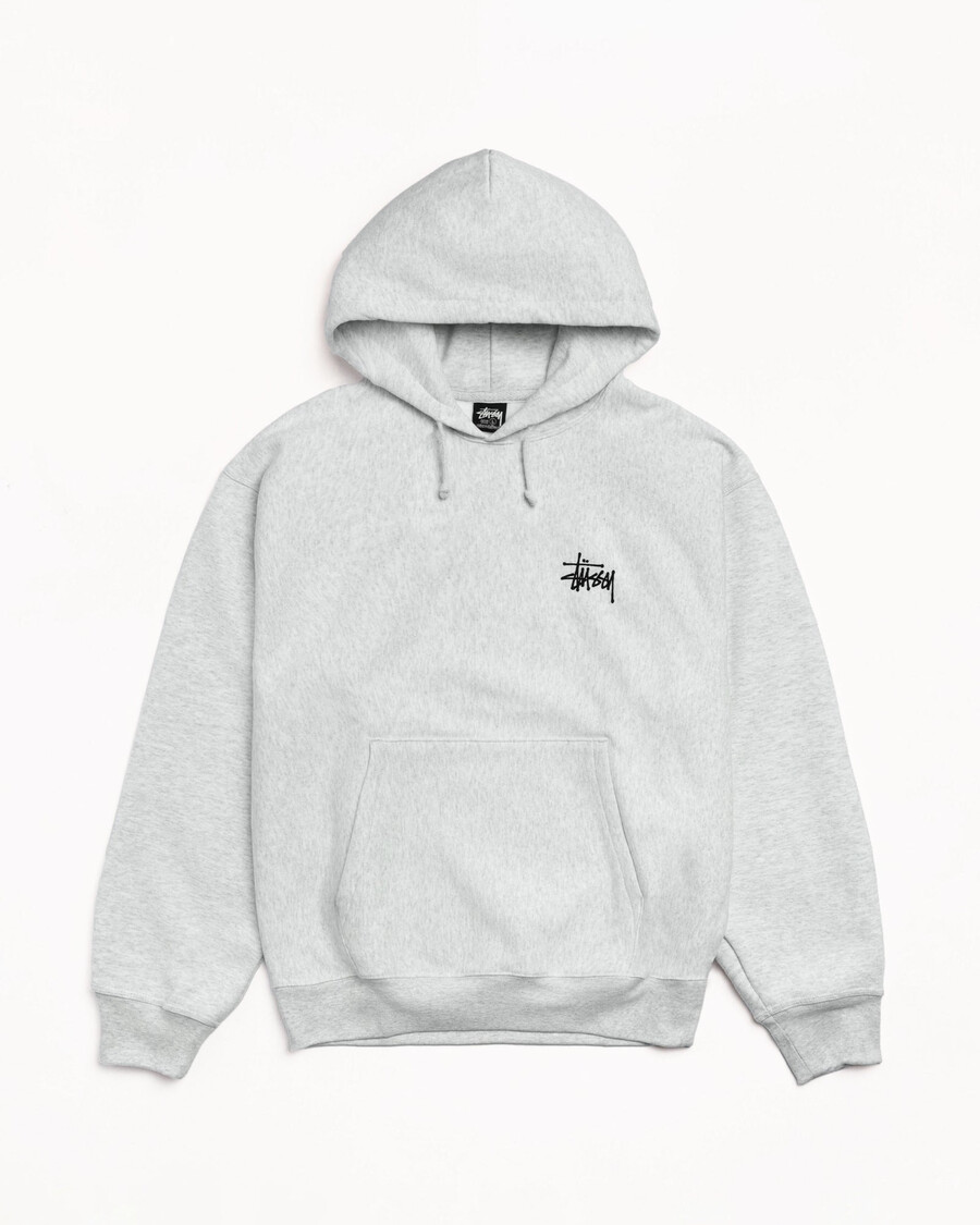 stüssy basic hoodie