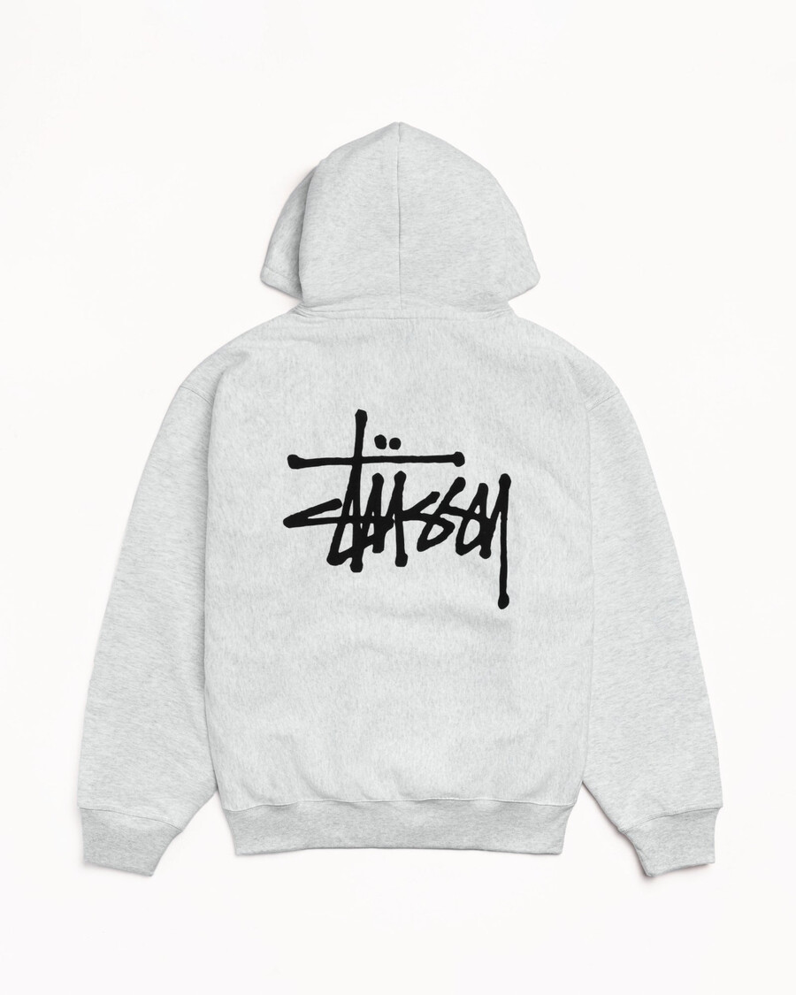 stüssy basic hoodie