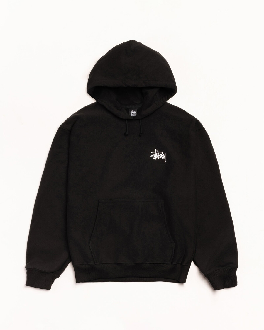 stüssy basic hoodie