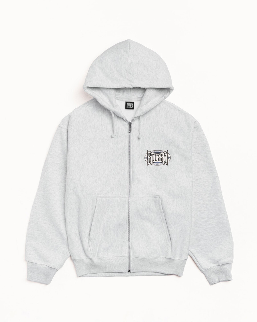 champion oval zip hoodie