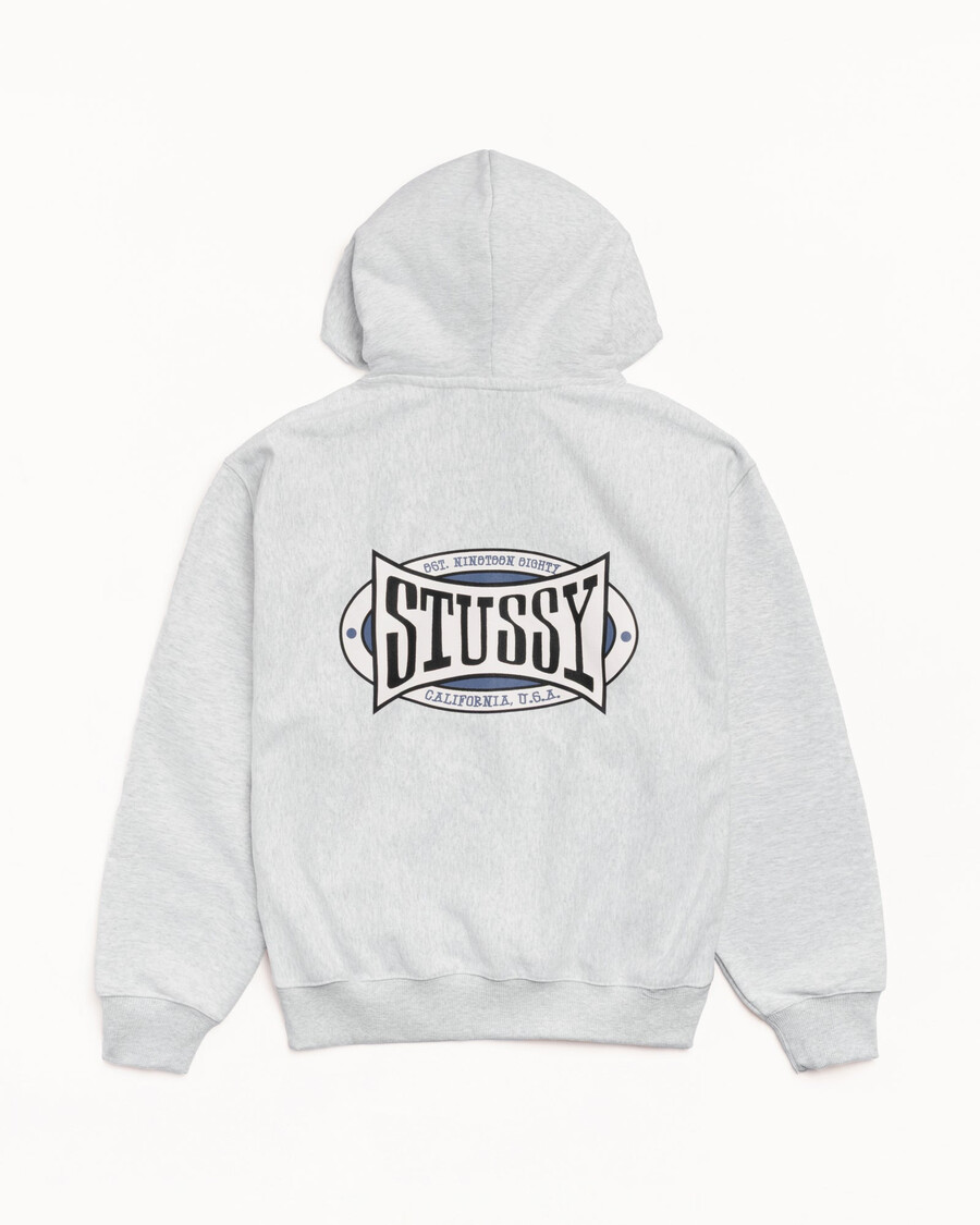 champion oval zip hoodie