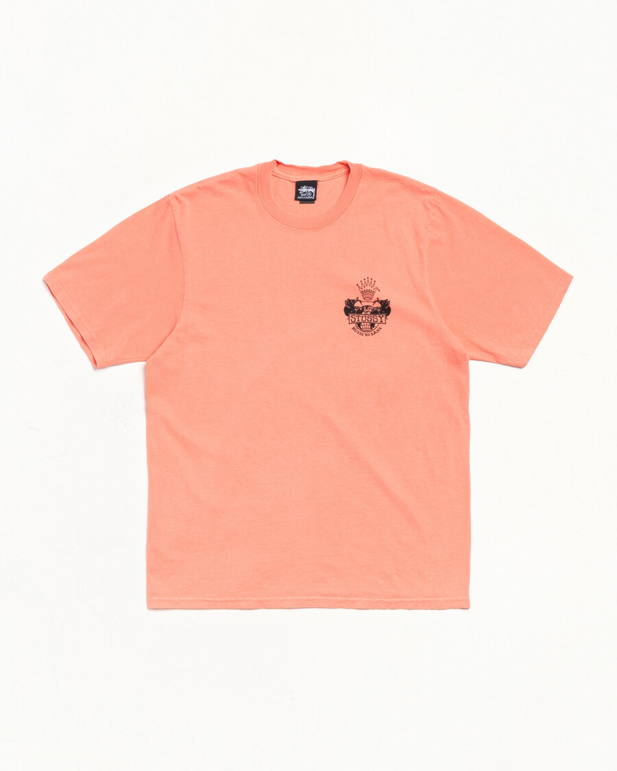 gebautes langlebiges t-shirt pigmentgefärbt