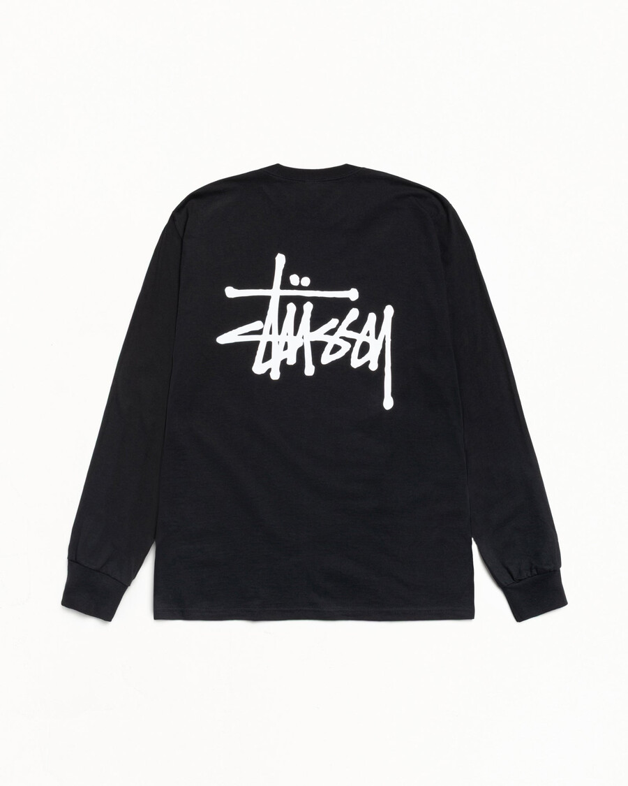 basic stüssy langarmshirt